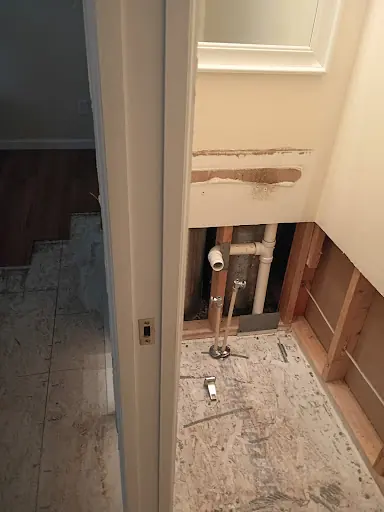 Restoration equipment on a San Jose job